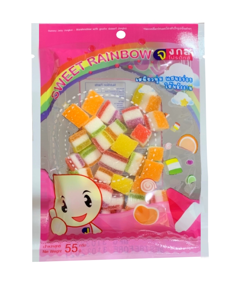 Kẹo dẻo Mashmalow Jongkol 55gr mini sanwich